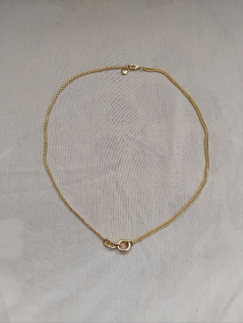 Roxanne Assoulin The Single Drop Cubic Pendant Chain Without Charm - Picture 3 of 4